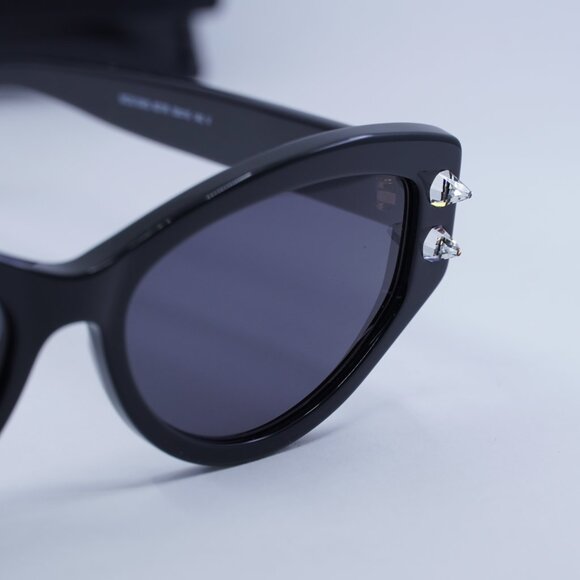 Moschino MOS109/S 0807 IR Cat Eye Sunglasses - Black/Grey  display picture 1